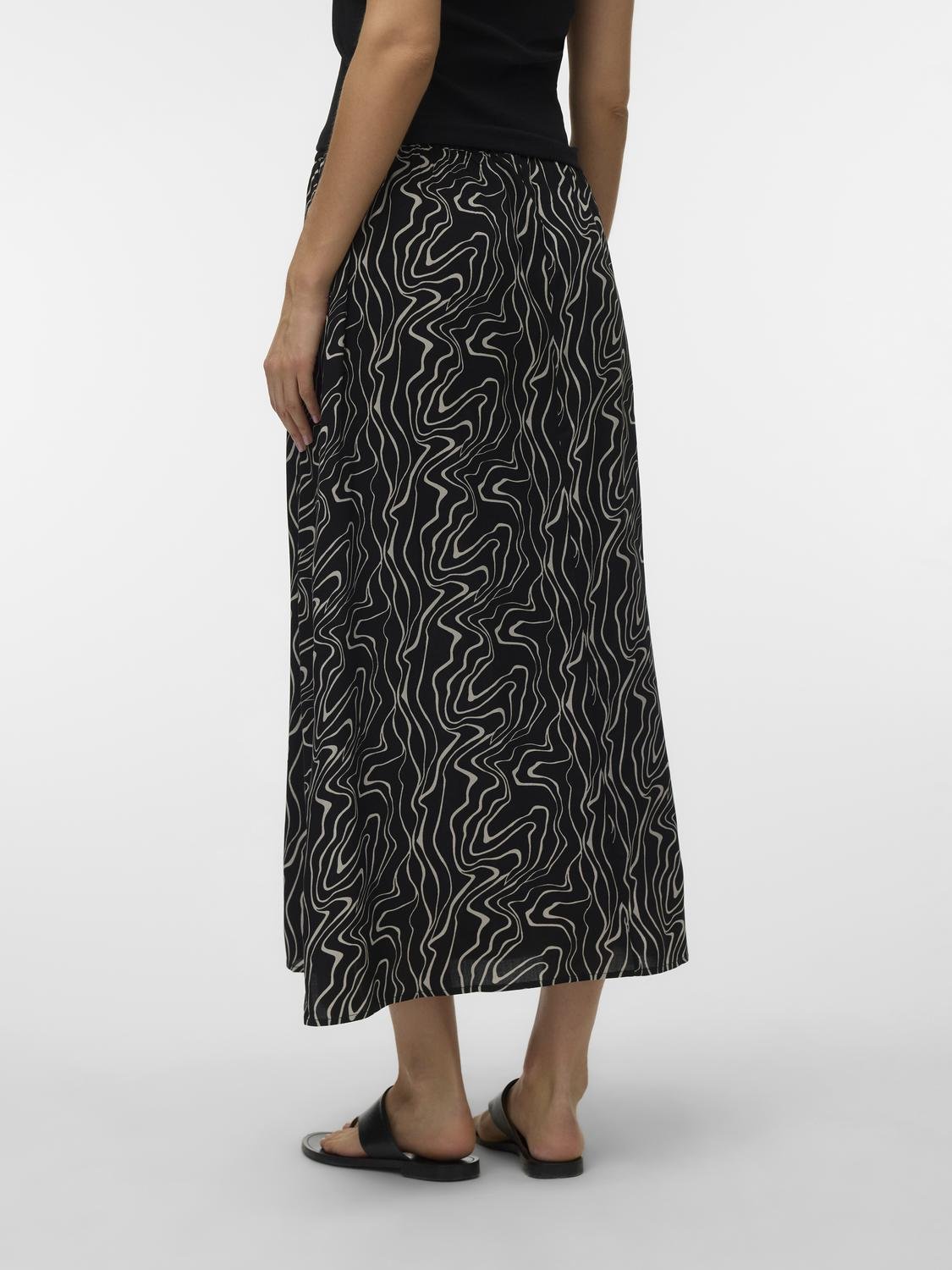VMEASY Long Skirt - Black - VERO MODA & VILA Bergvik